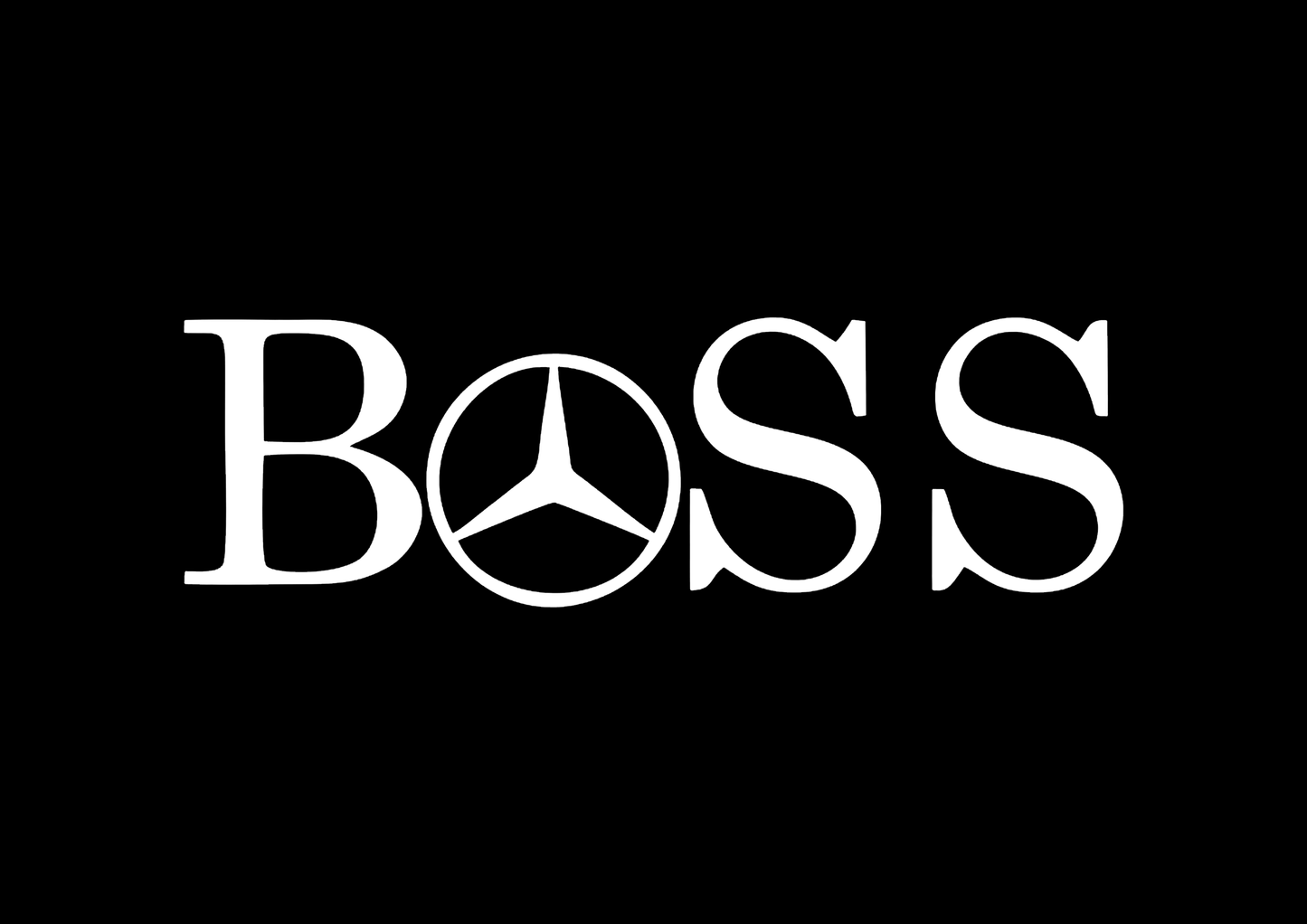 Sticker - MERCEDES BOSS