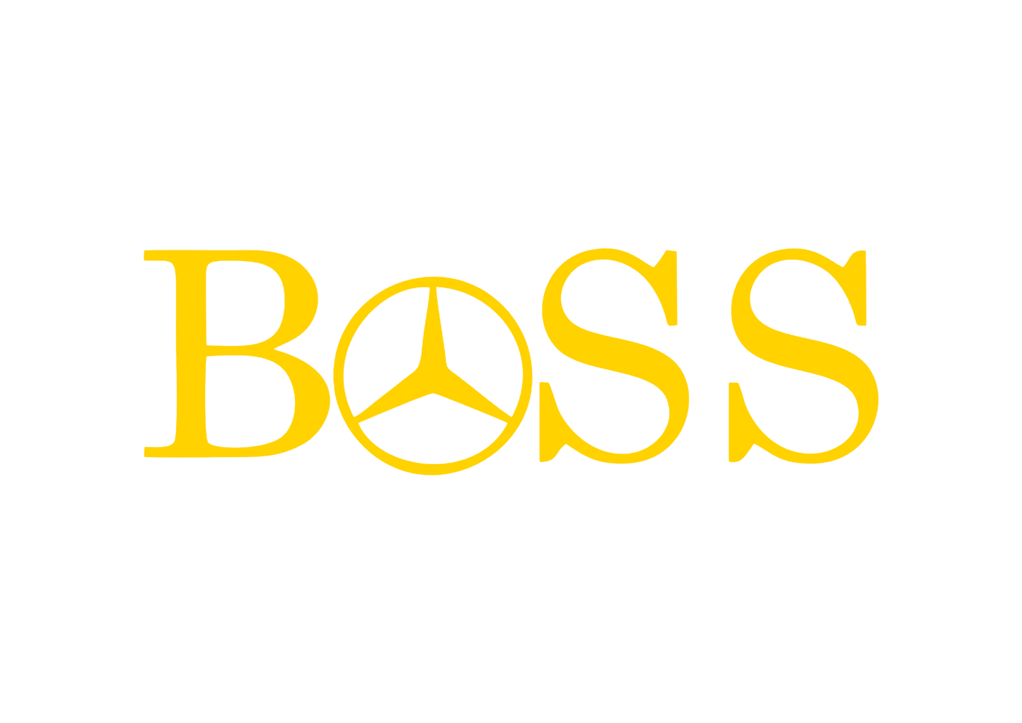 Sticker - MERCEDES BOSS