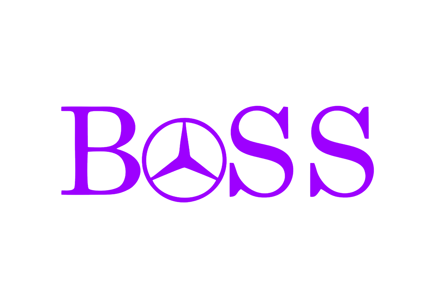 Sticker - MERCEDES BOSS