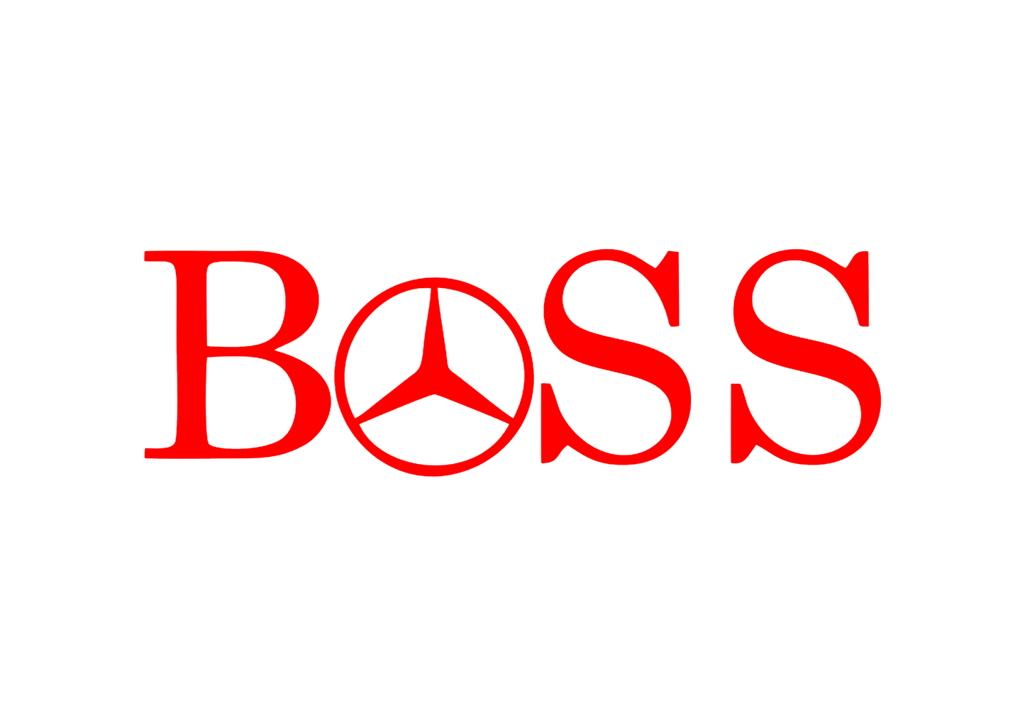 Sticker - MERCEDES BOSS