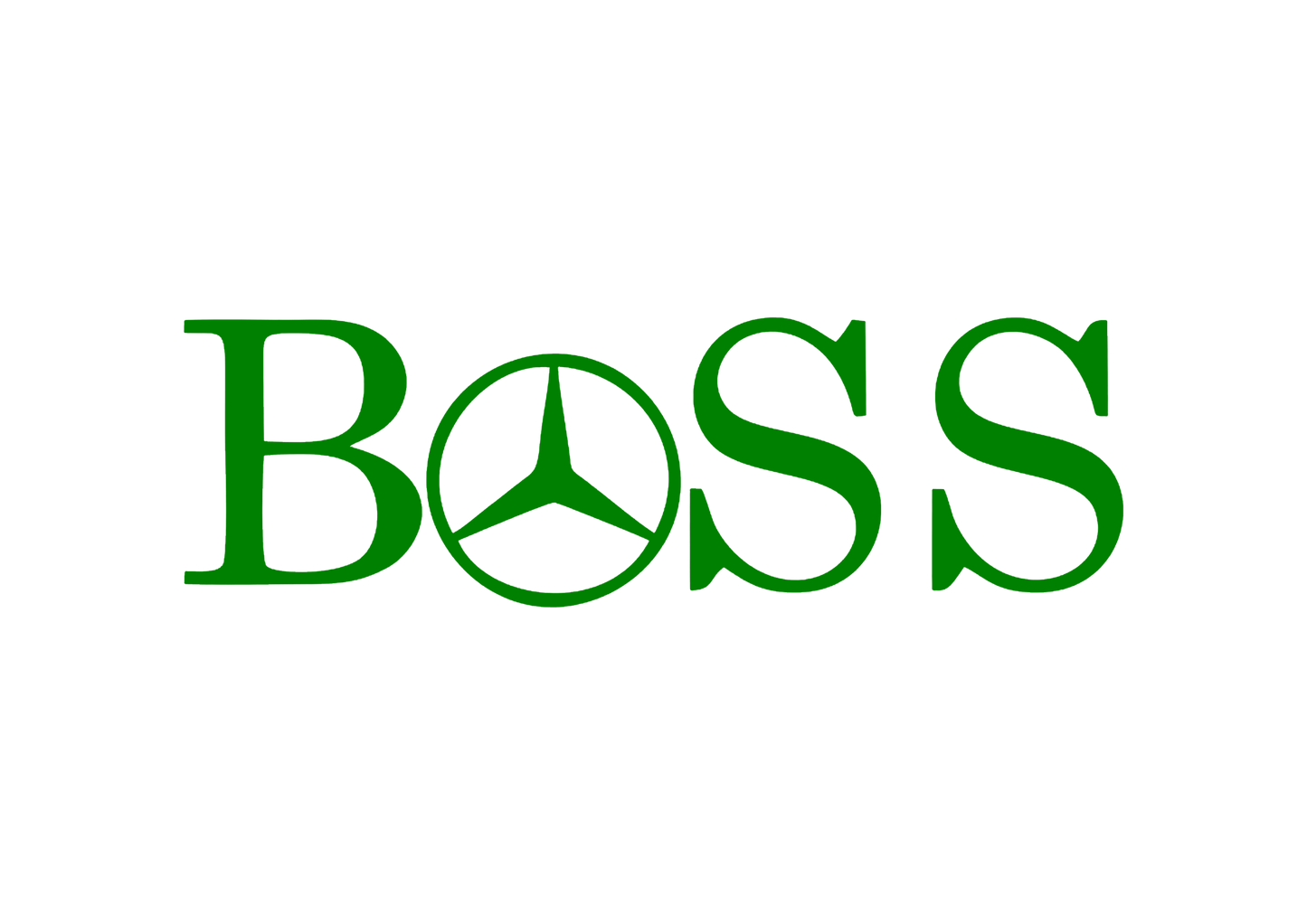 Sticker - MERCEDES BOSS