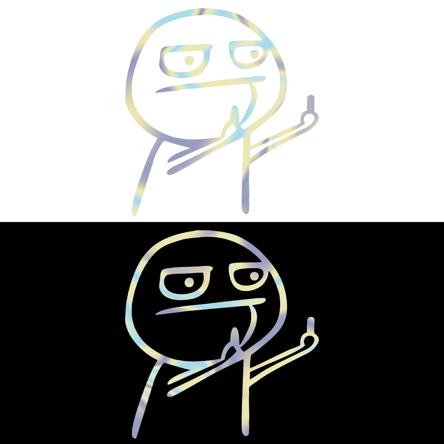 Sticker - MIDDLE FINGER