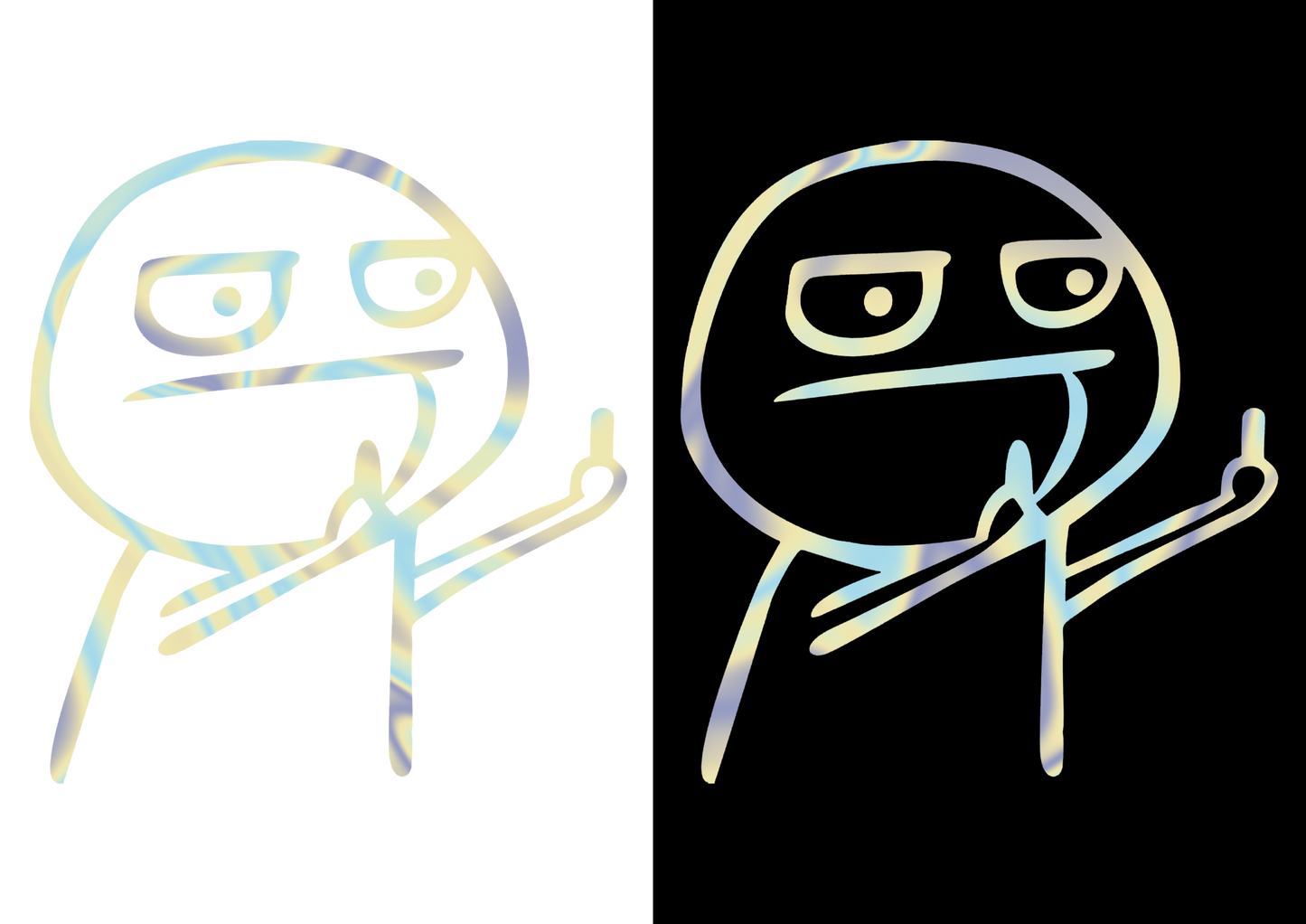 Sticker - MIDDLE FINGER