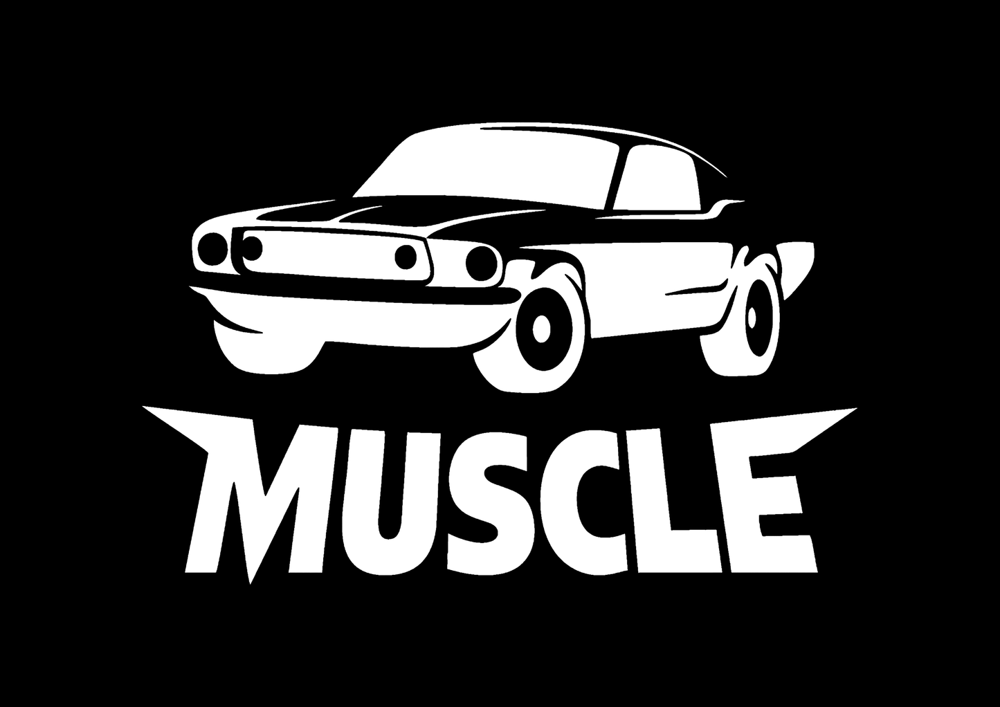 Sticker - FORD MUSTANG MUSCLE