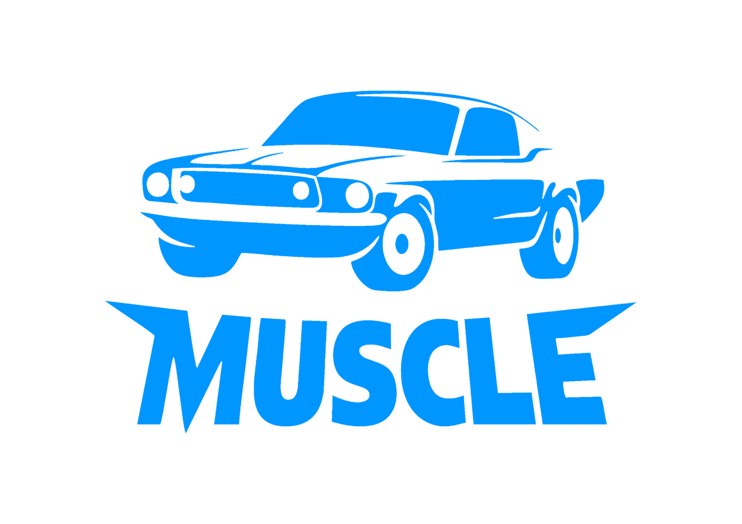 Sticker - FORD MUSTANG MUSCLE