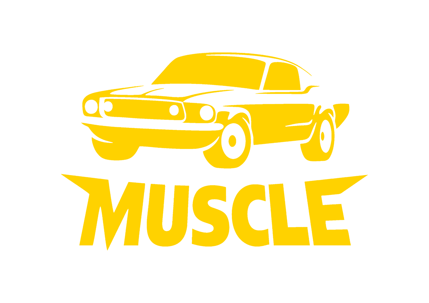 Sticker - FORD MUSTANG MUSCLE