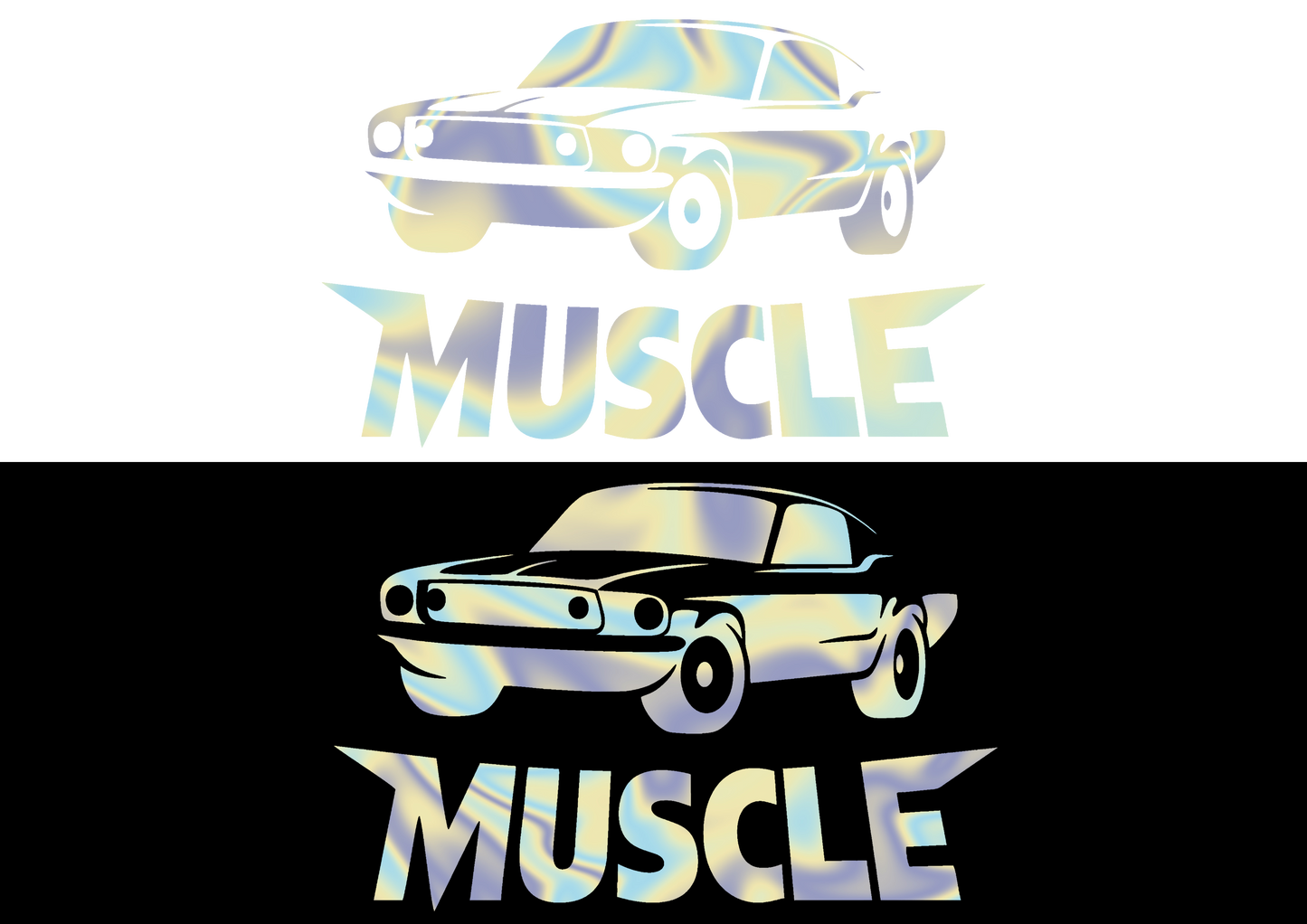 Sticker - FORD MUSTANG MUSCLE