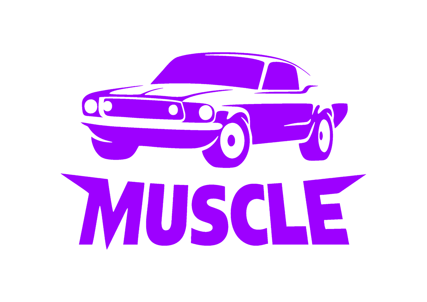 Sticker - FORD MUSTANG MUSCLE