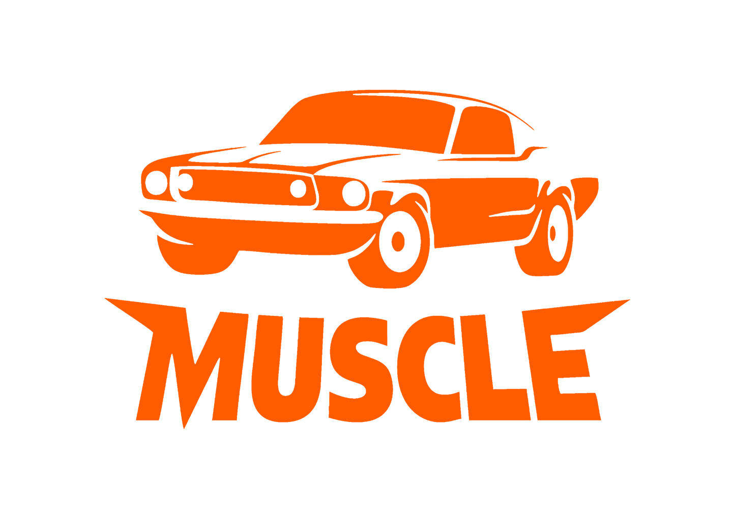 Sticker - FORD MUSTANG MUSCLE
