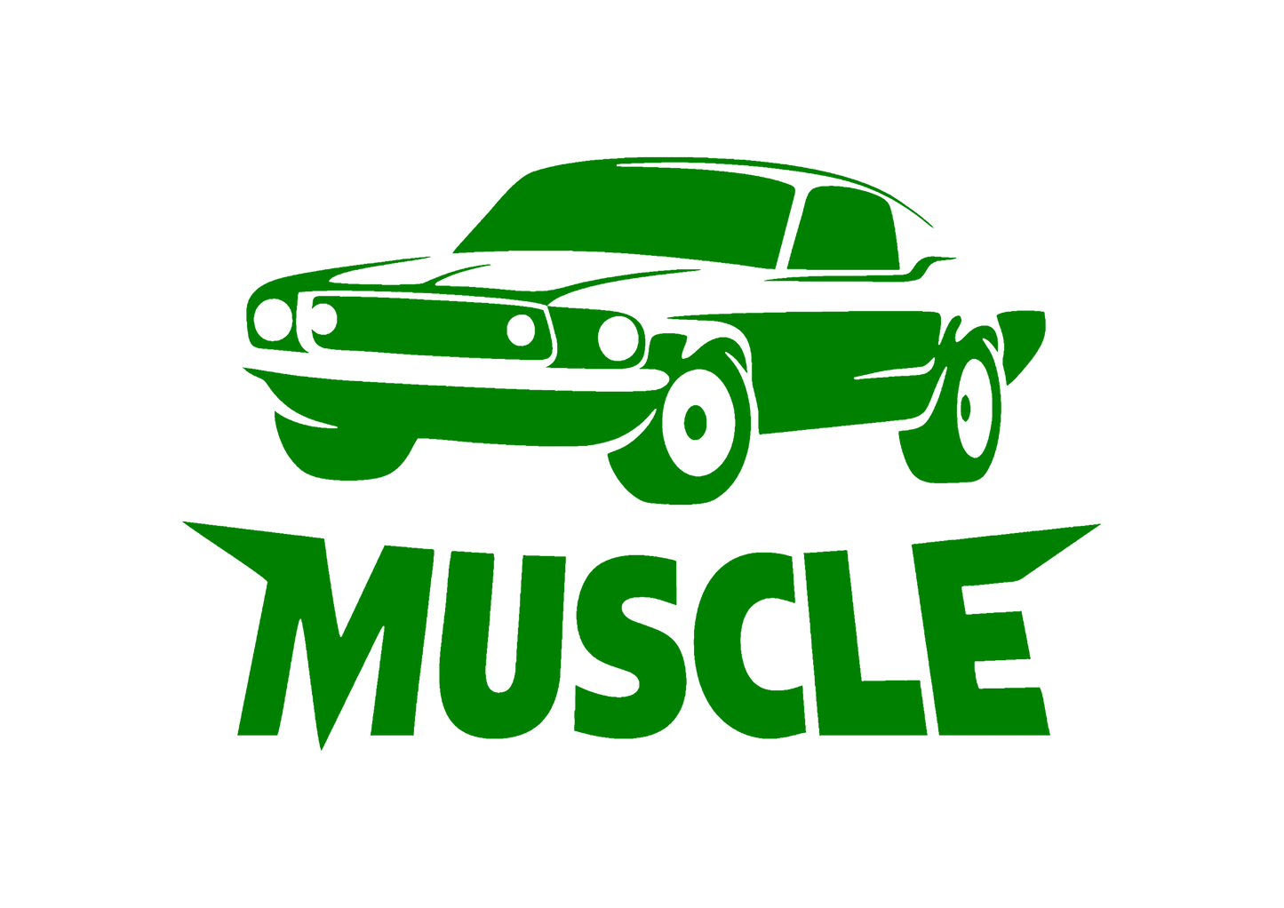 Sticker - FORD MUSTANG MUSCLE
