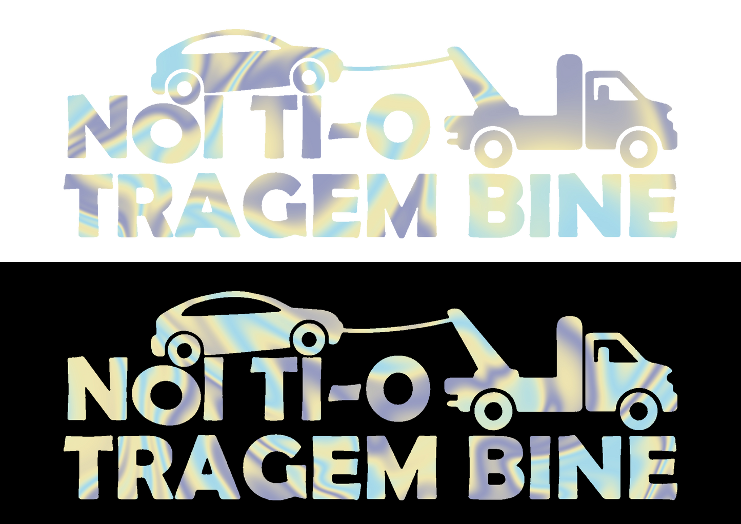 Sticker - NOI TI-O TRAGEM BINE