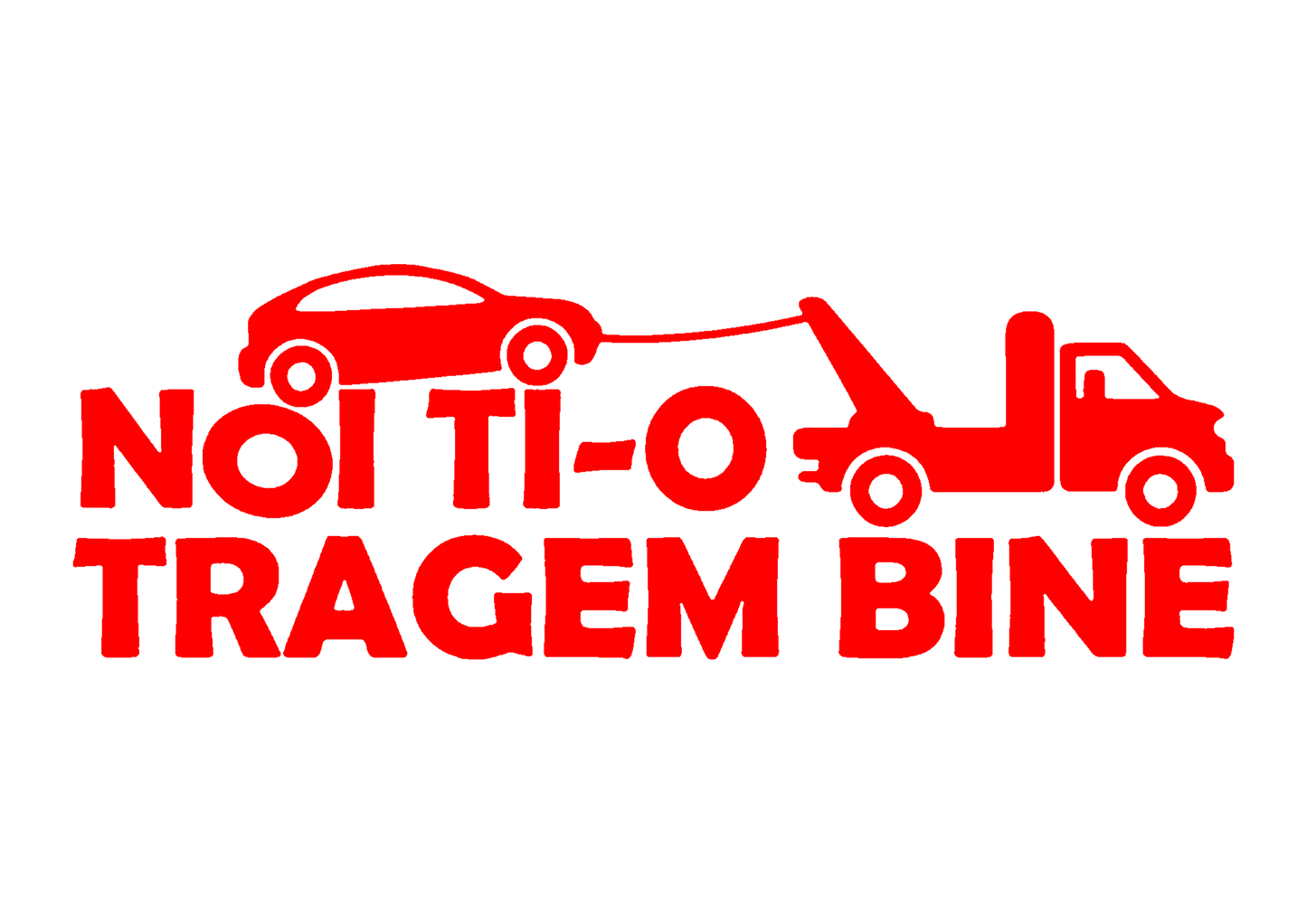 Sticker - NOI TI-O TRAGEM BINE