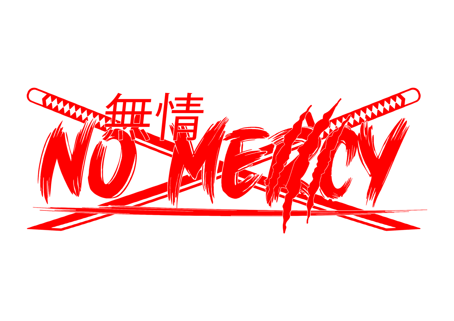 Sticker Luneta - NO MERCY