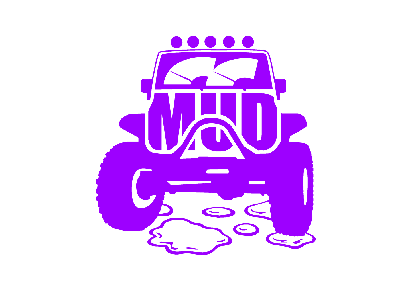 Sticker - MUD 4X4