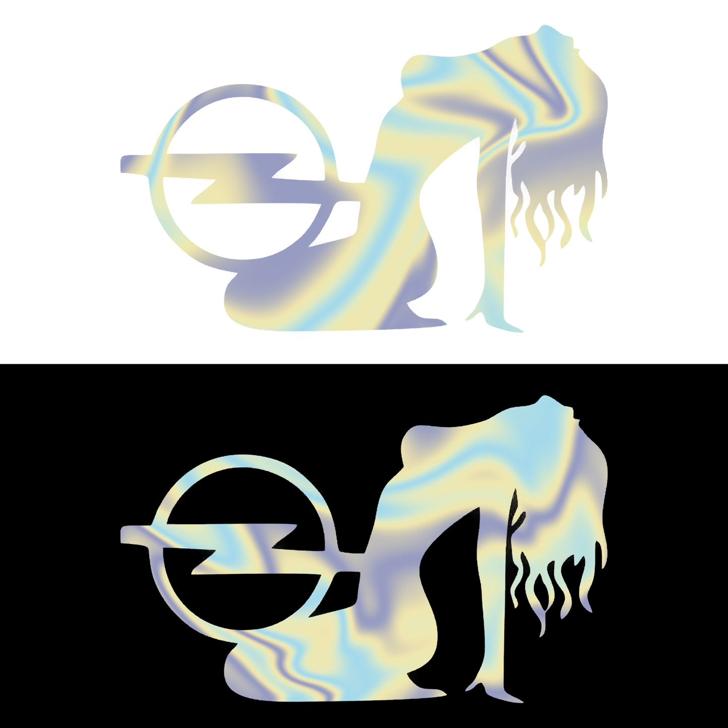 Sticker - OPEL GIRL 3