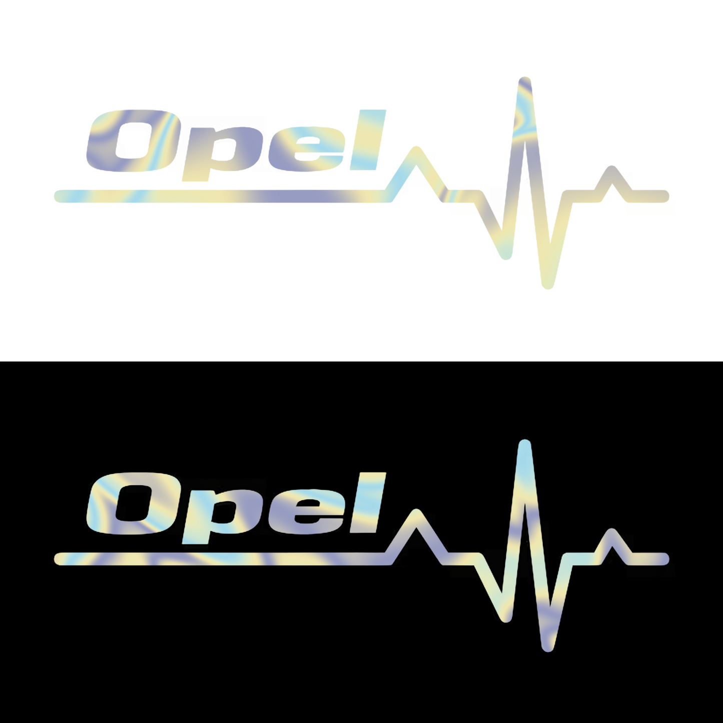 Sticker - OPEL HEART BEAT