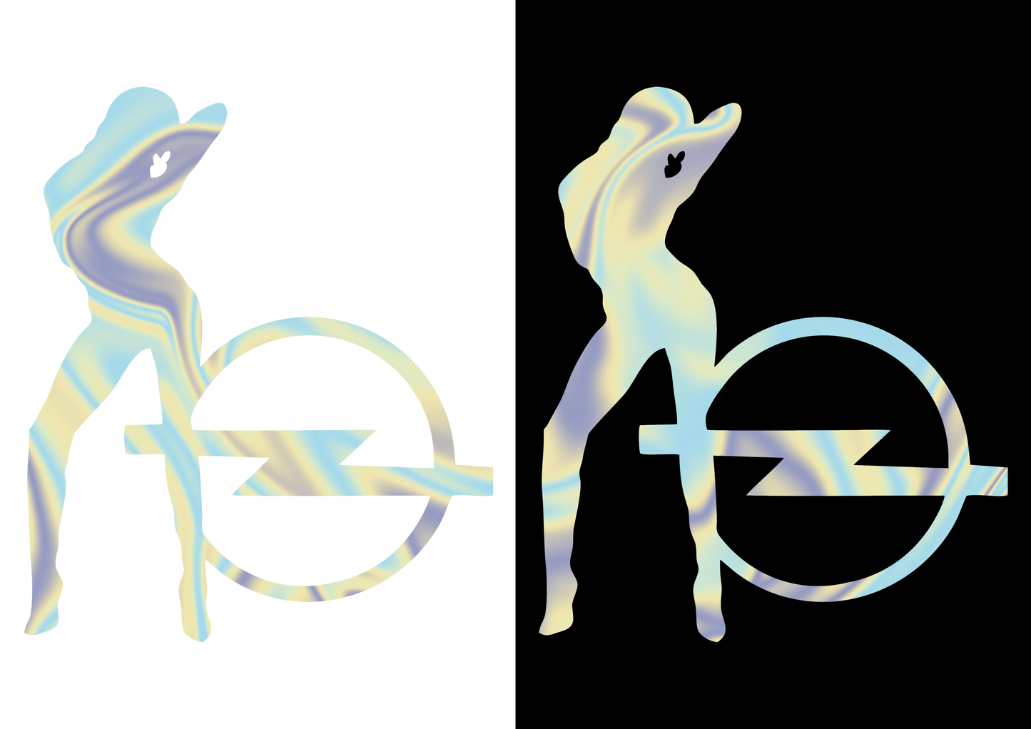 Sticker - OPEL GIRL 2