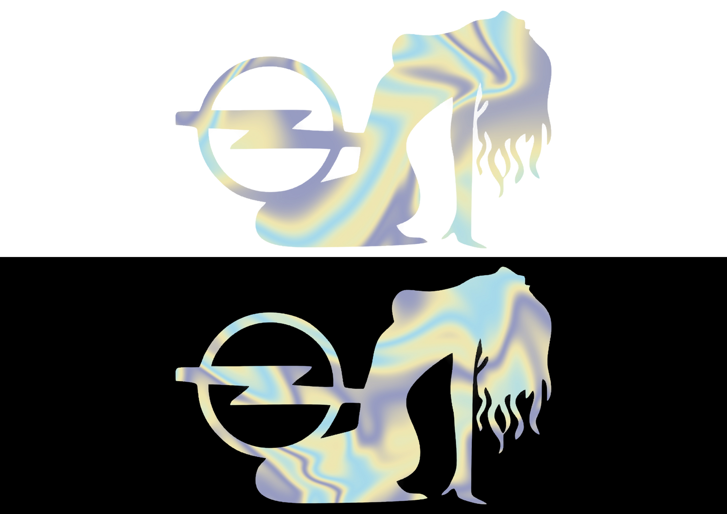 Sticker - OPEL GIRL 3