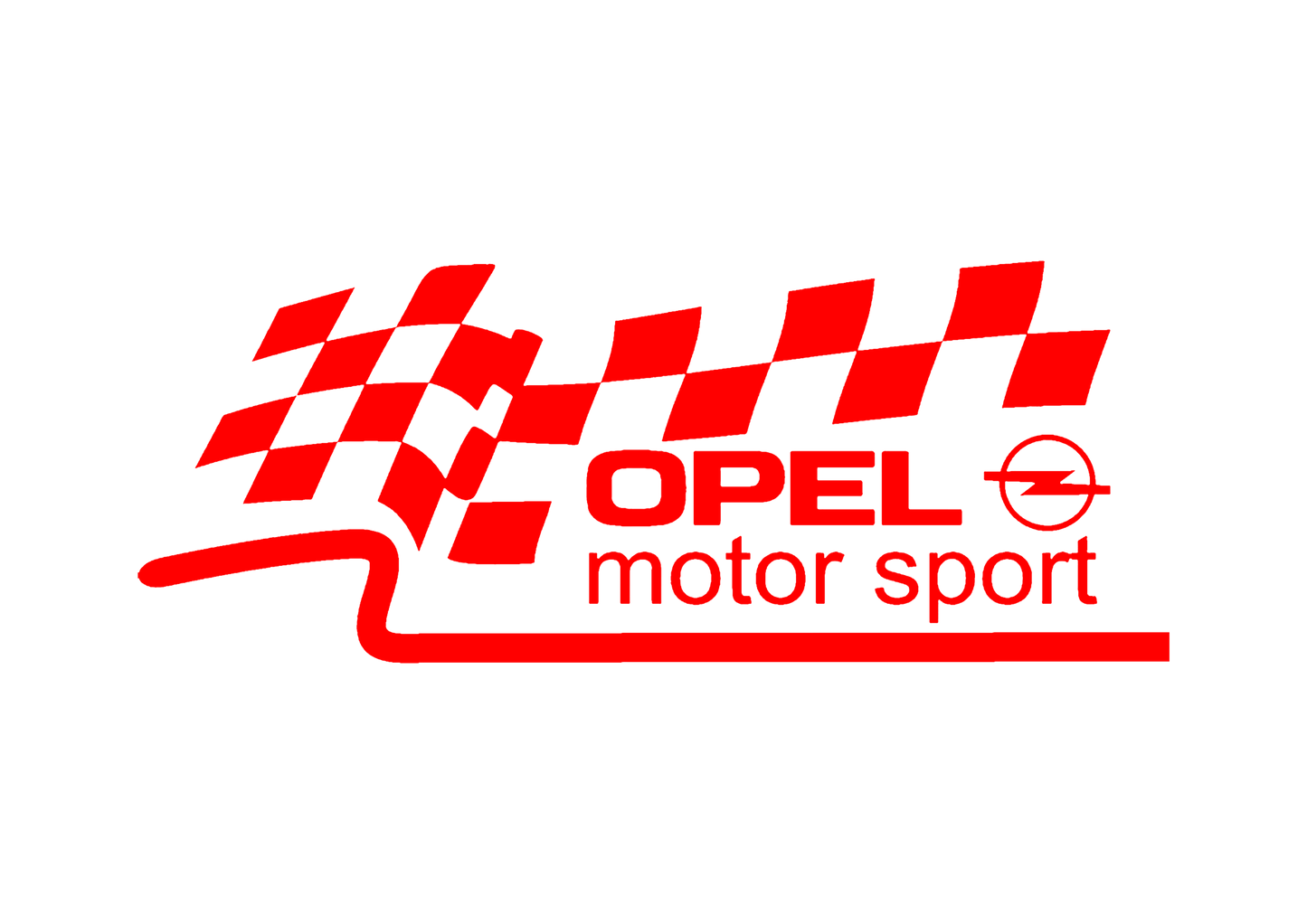Sticker - OPEL MOTORSPORT