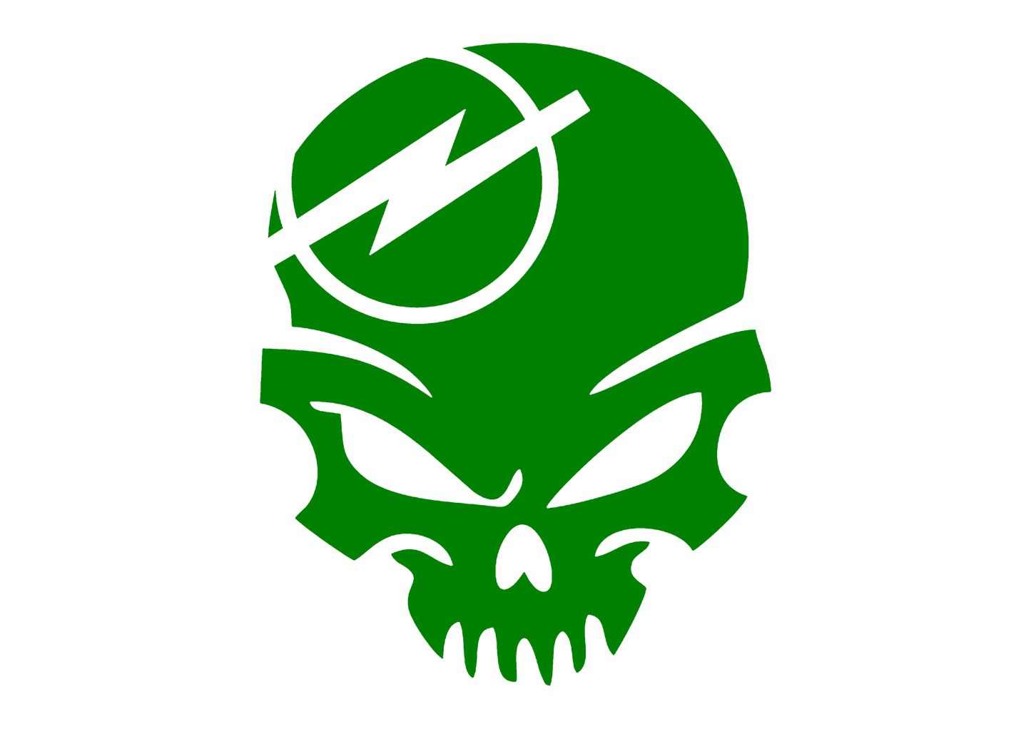 Sticker - OPEL SKULL