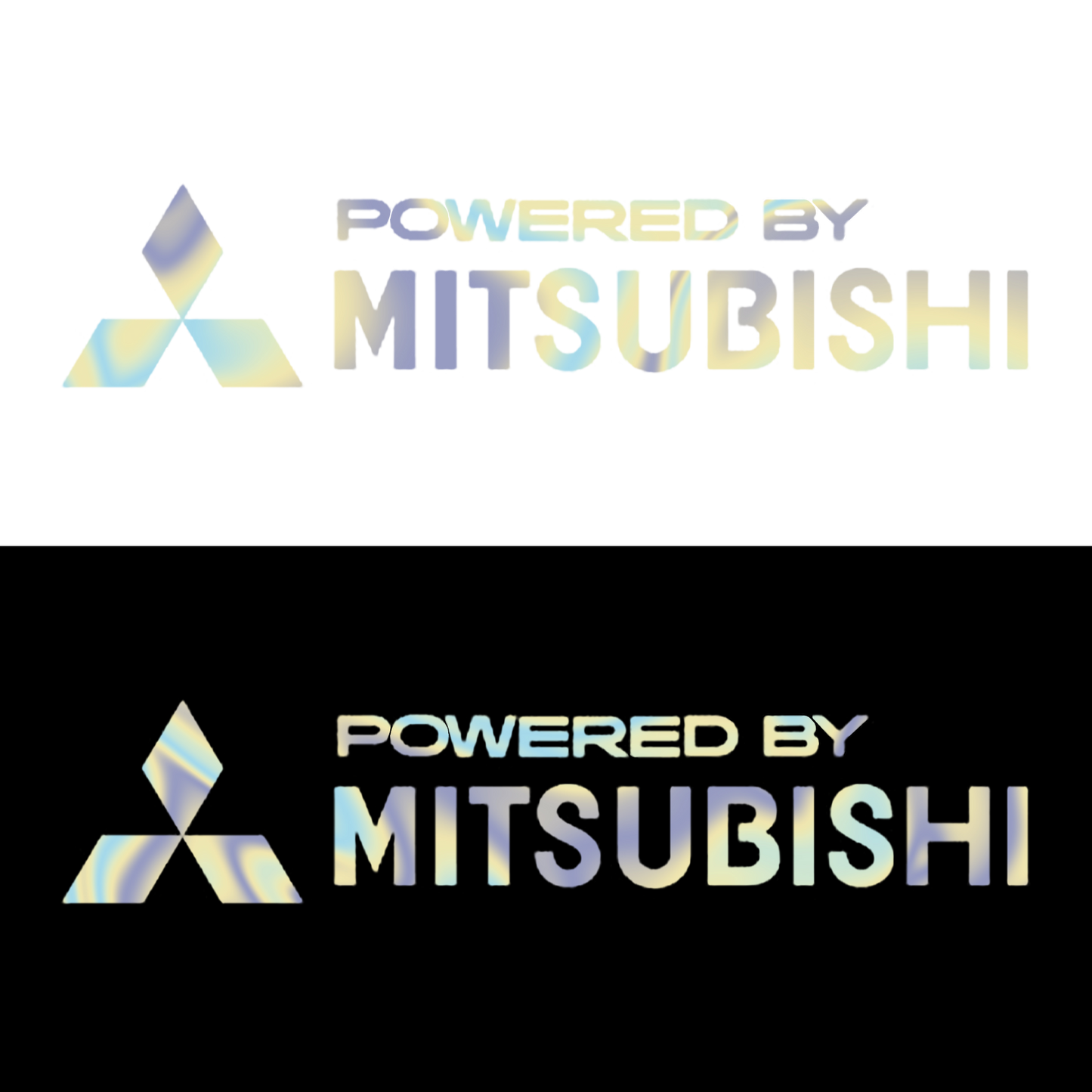 Sticker - POWERED BY MITSUBISHI