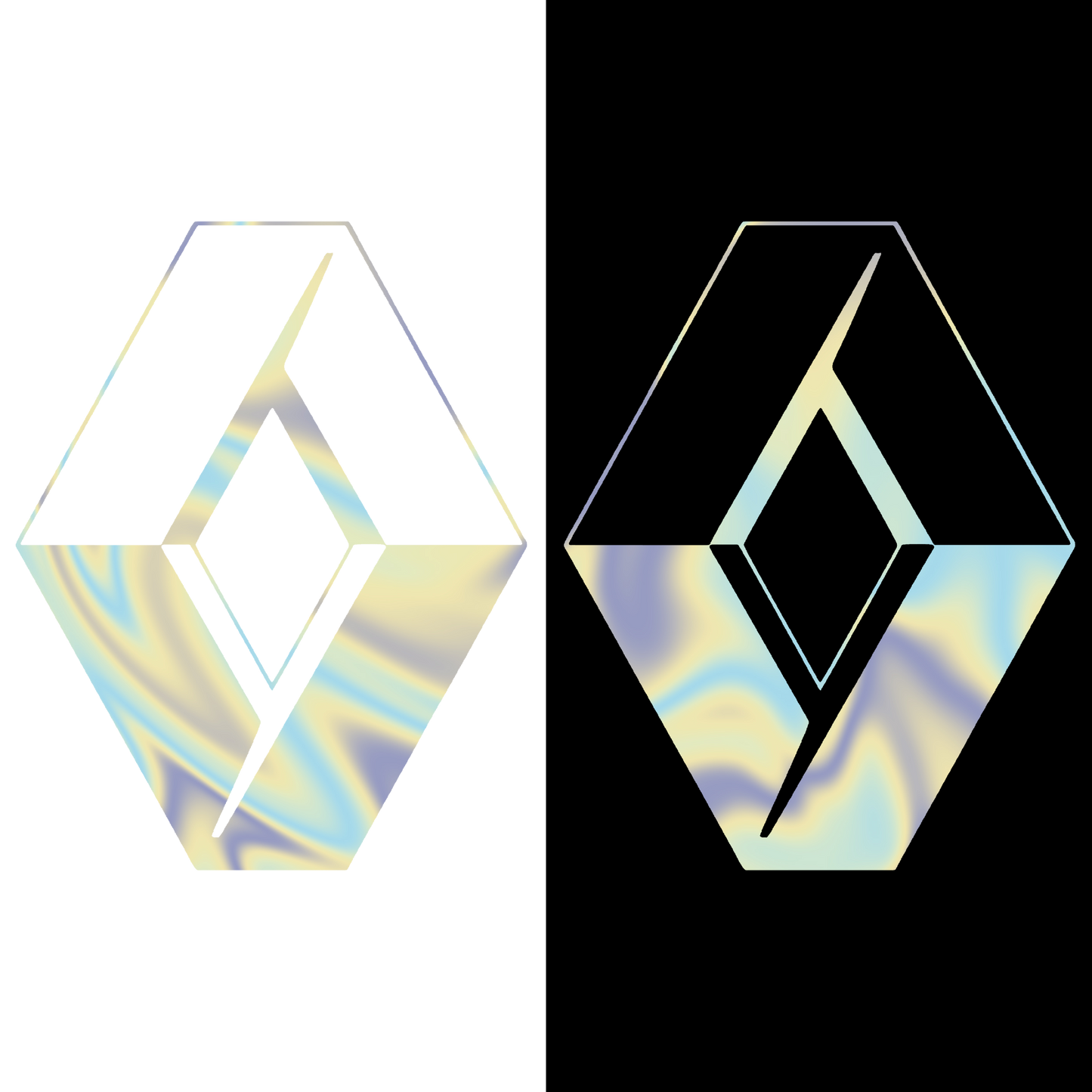 Sticker - RENAULT OLD LOGO 2