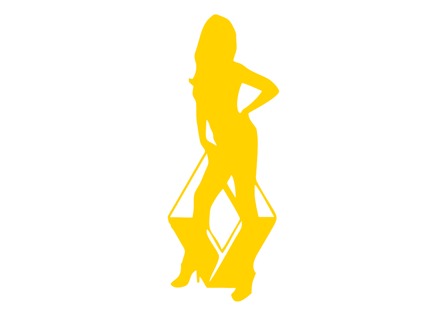 Sticker - RENAULT GIRL 2