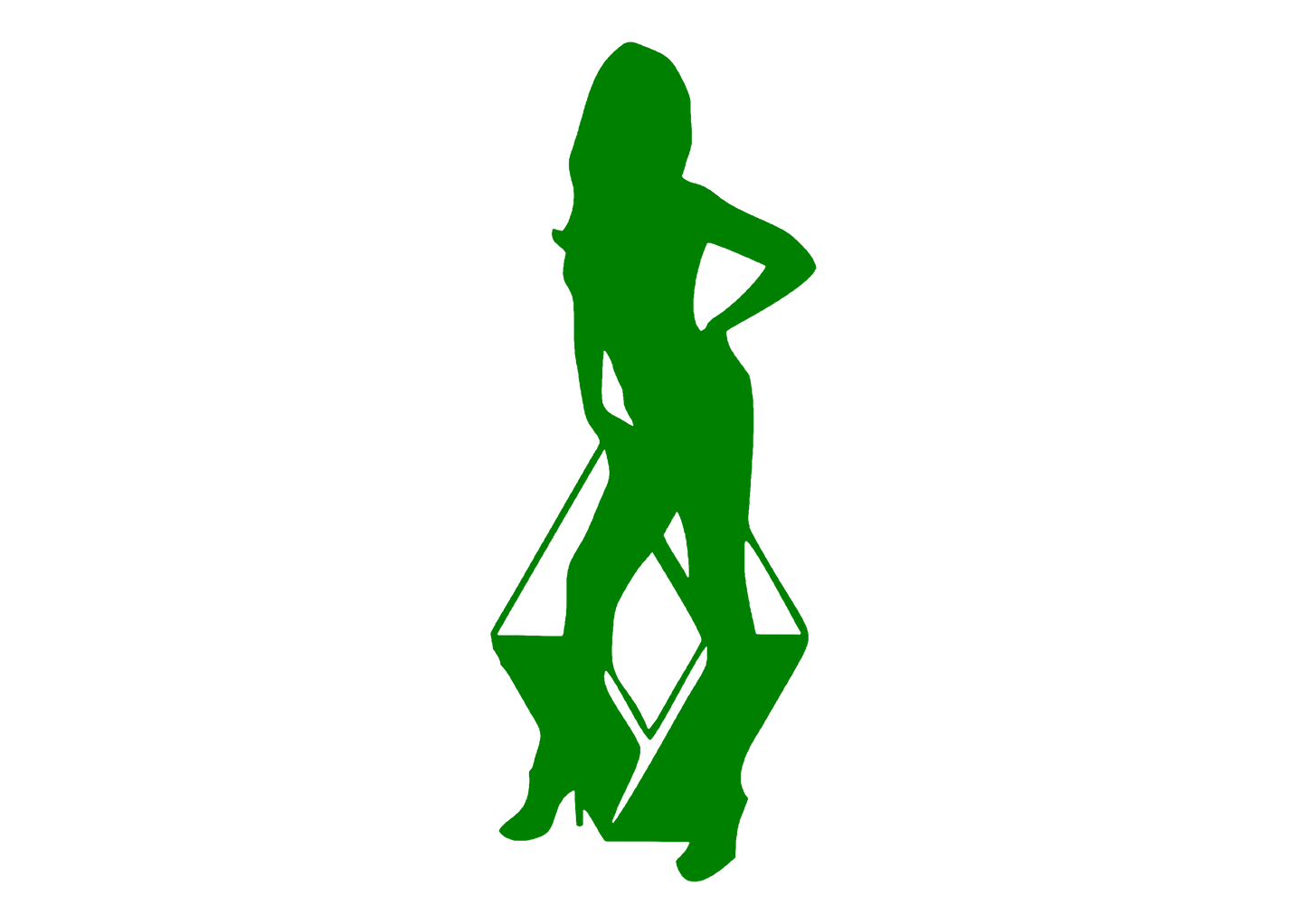 Sticker - RENAULT GIRL 2