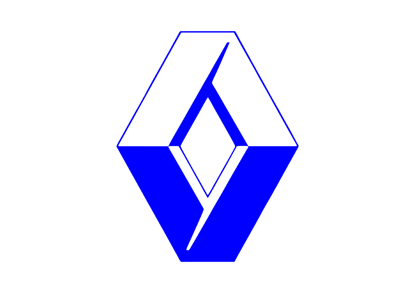 Sticker - RENAULT OLD LOGO 2