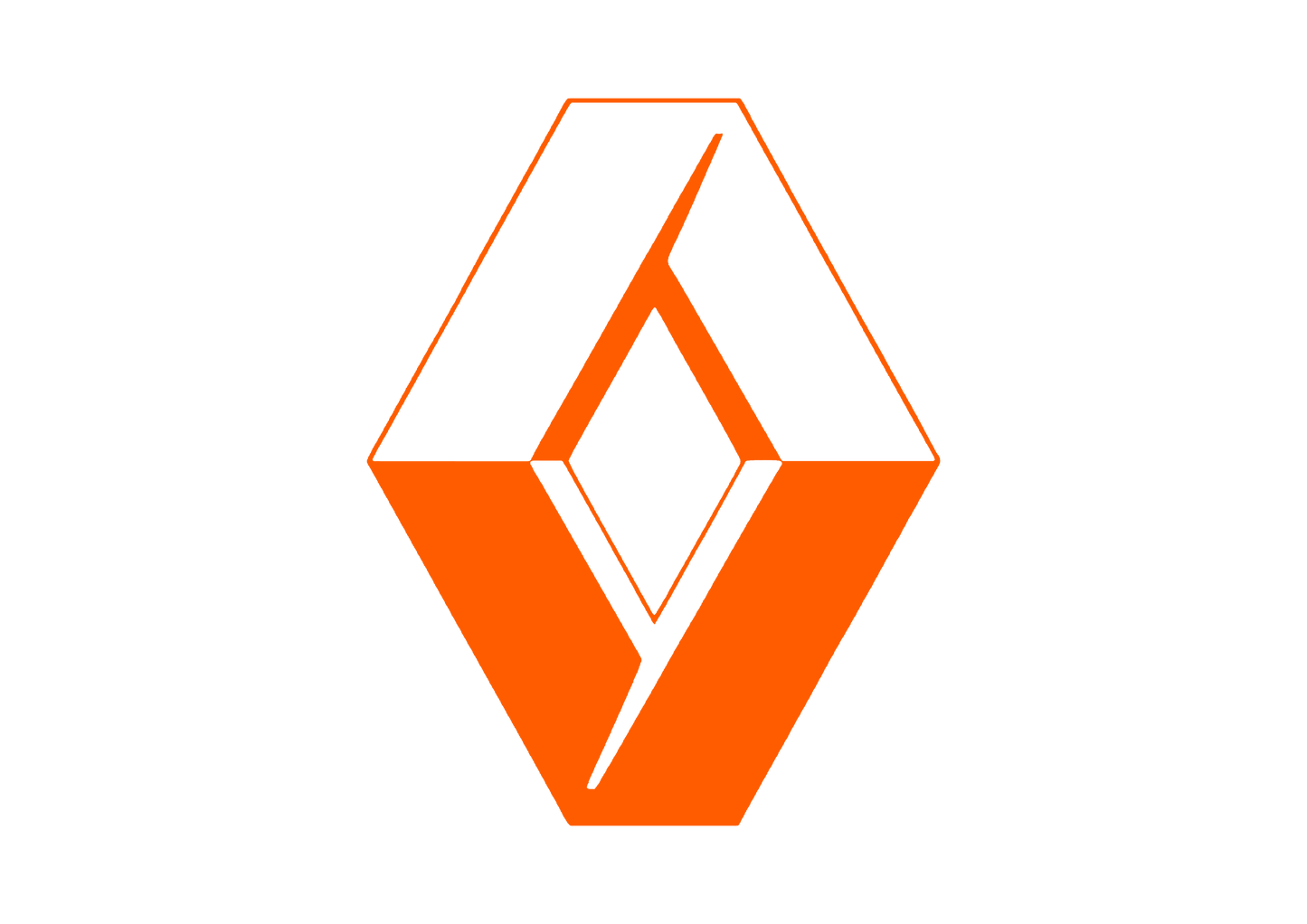 Sticker - RENAULT OLD LOGO 2