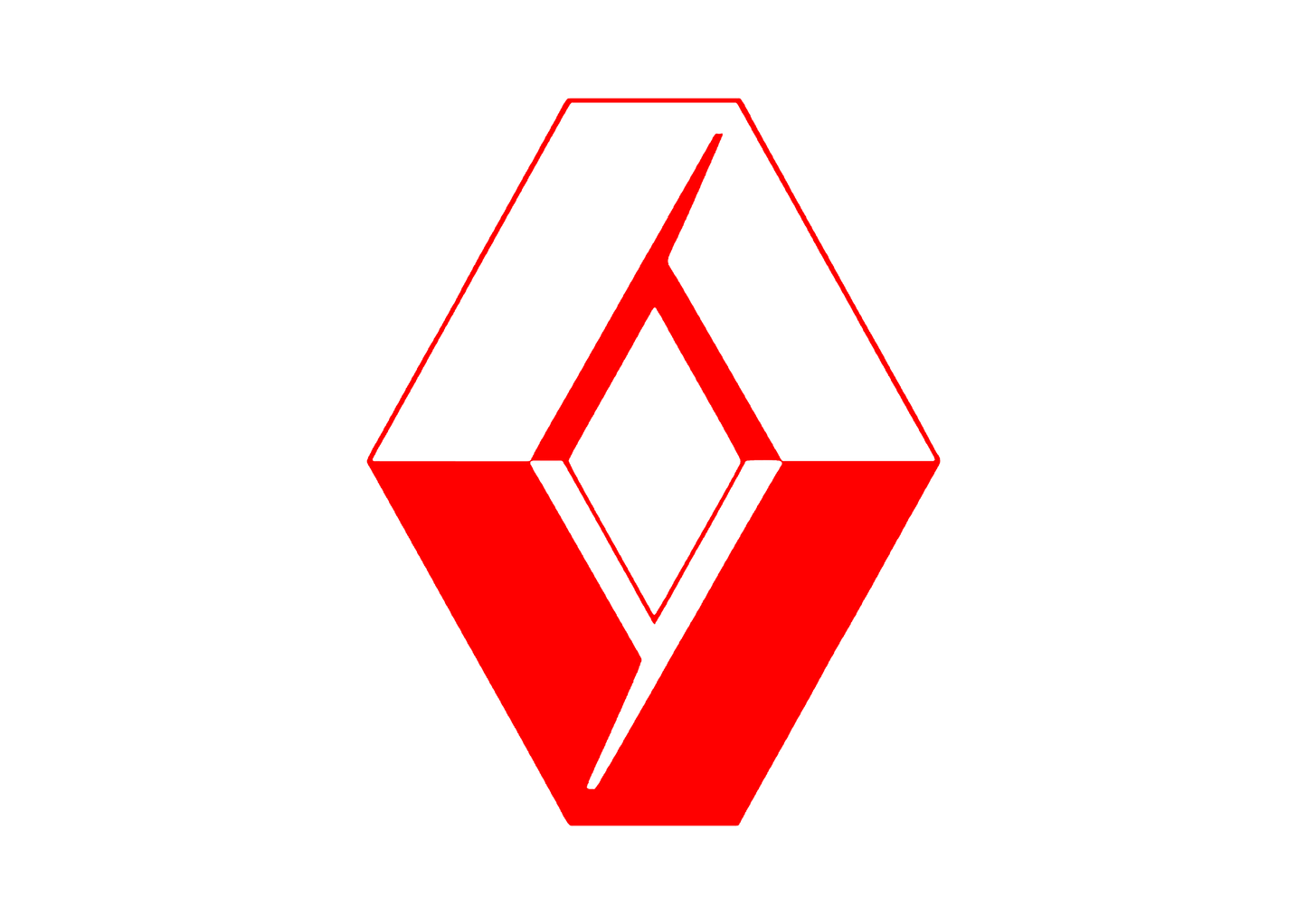 Sticker - RENAULT OLD LOGO 2