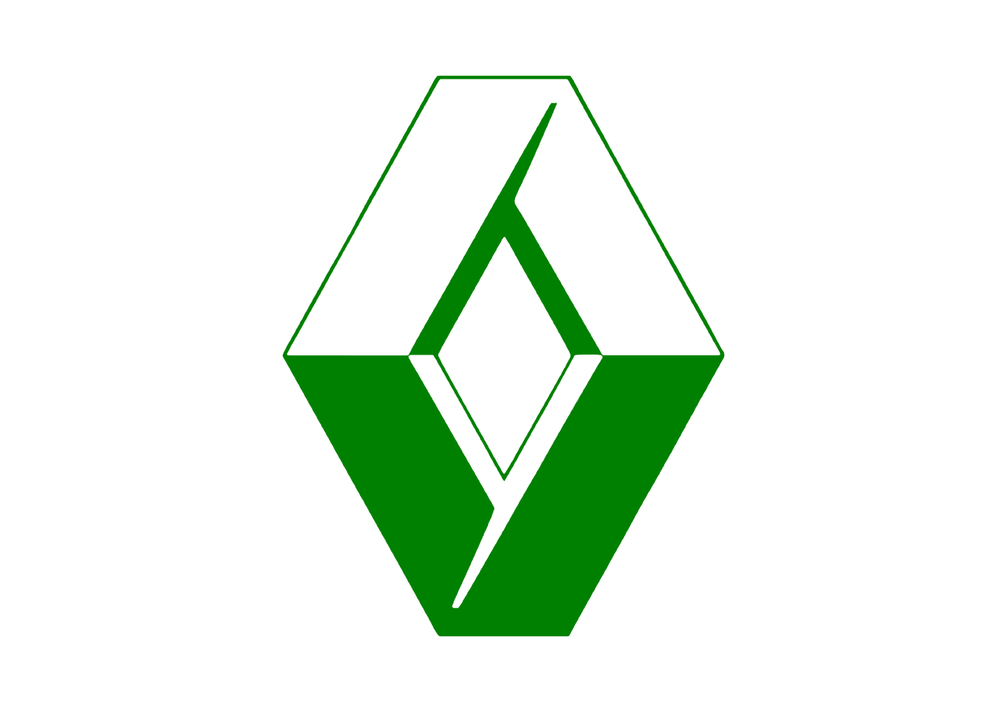 Sticker - RENAULT OLD LOGO 2