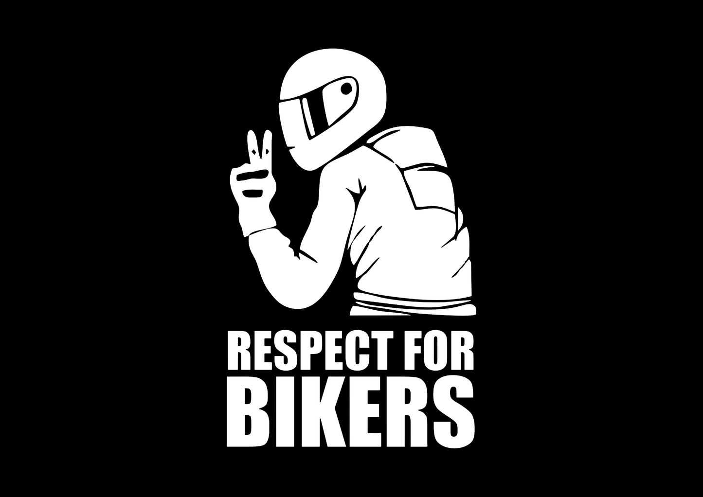 Sticker - RESPECT FOR BIKERS