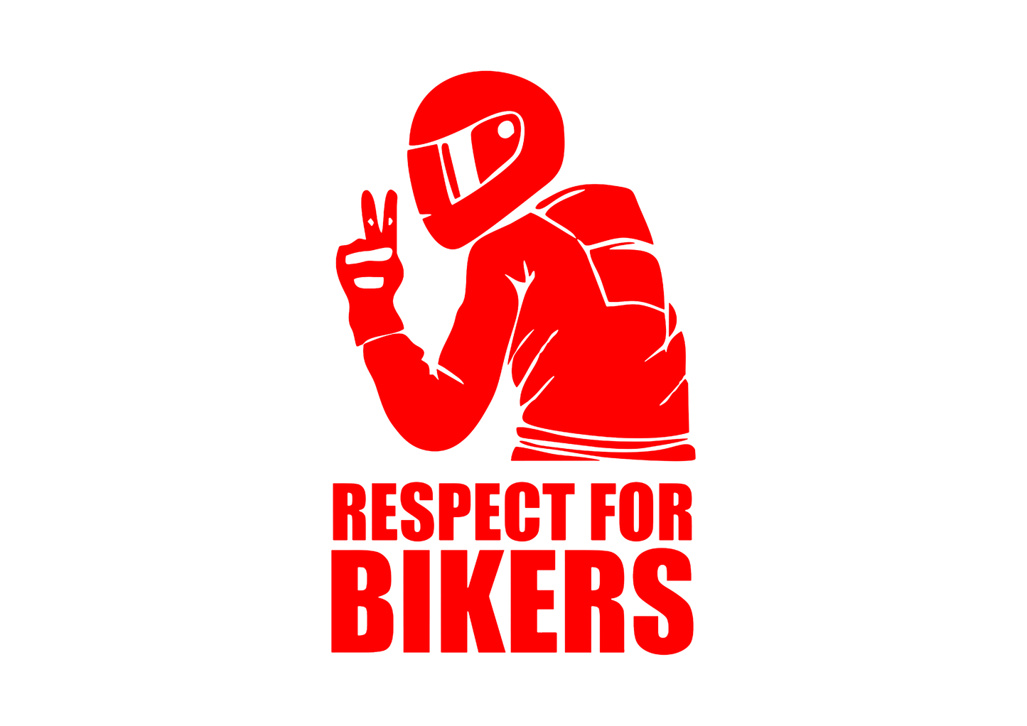 Sticker - RESPECT FOR BIKERS