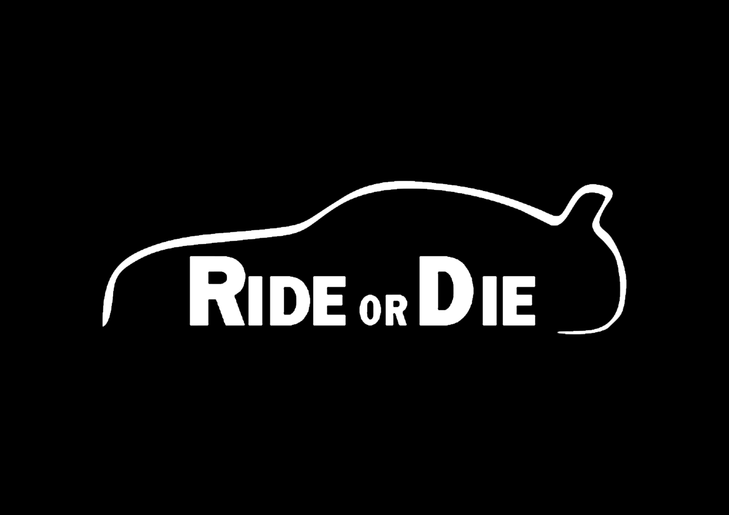 Sticker - RIDE OR DIE 2