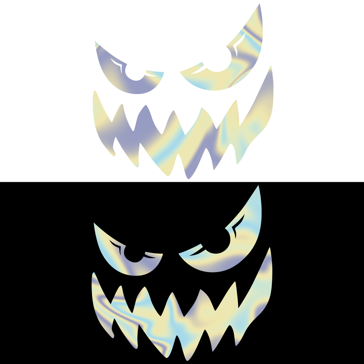 Sticker - SCARY FACE