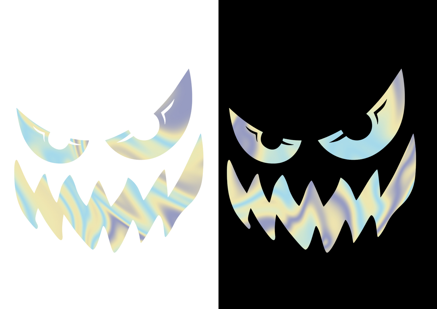 Sticker - SCARY FACE