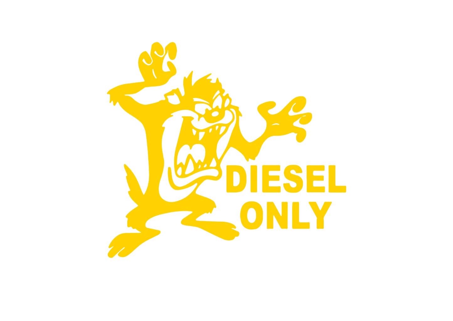 Sticker - DIESEL ONLY 2