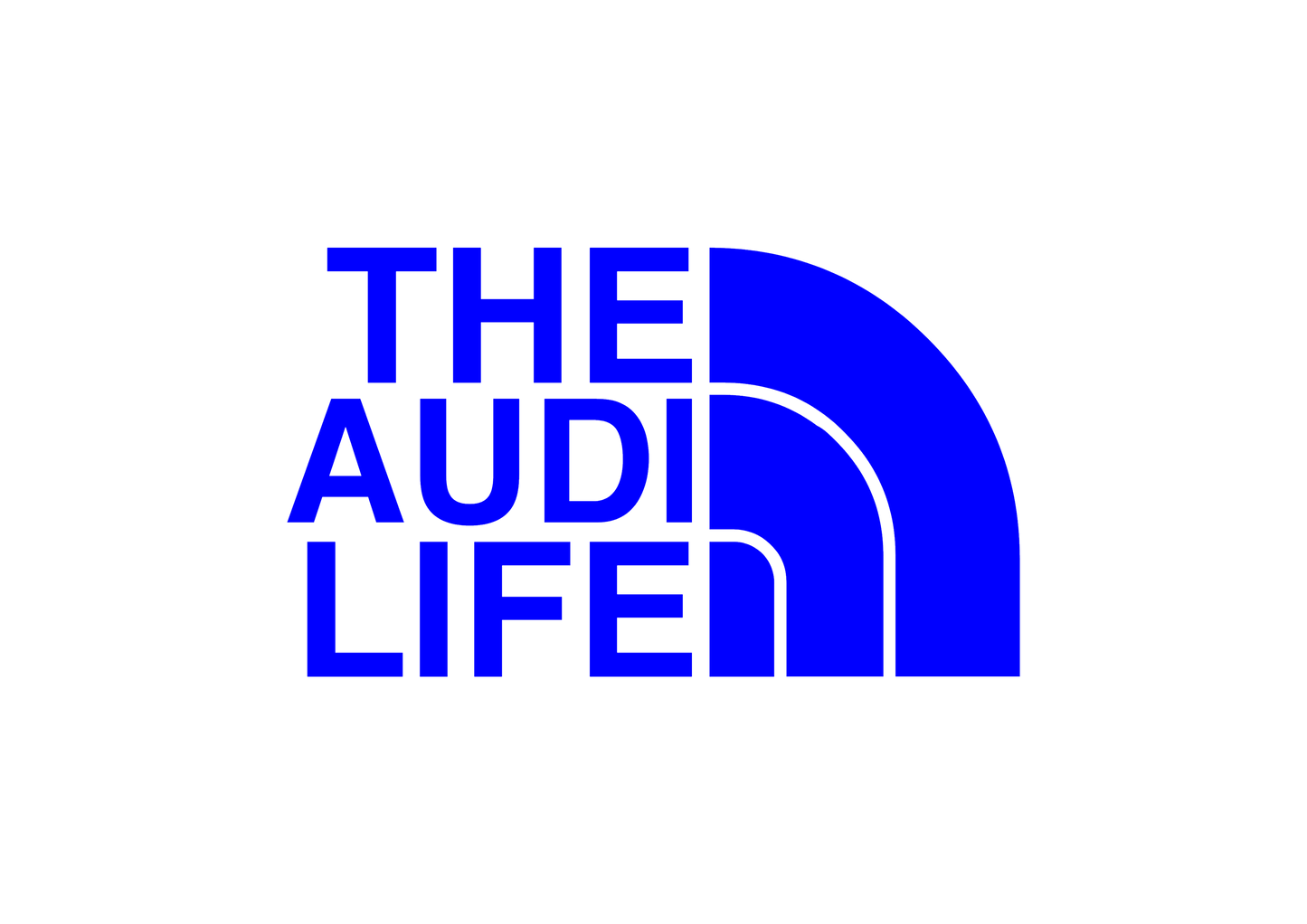 Sticker - THE AUDI LIFE