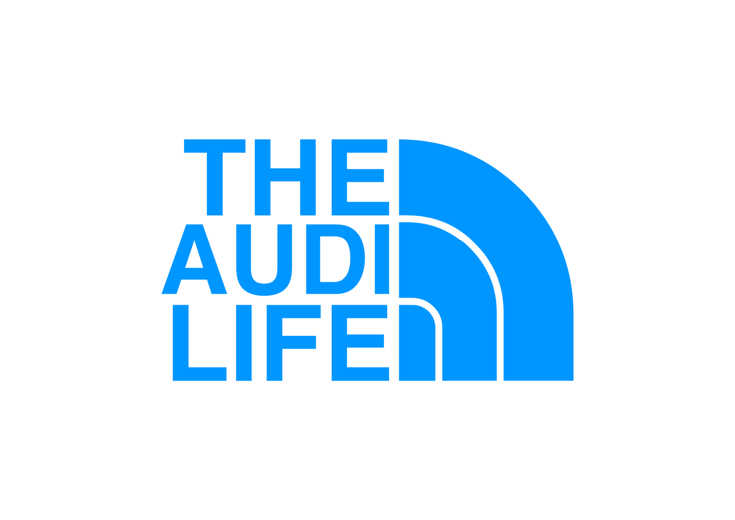 Sticker - THE AUDI LIFE