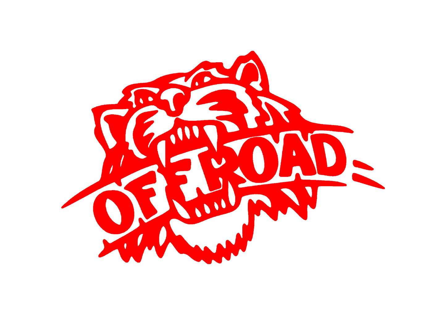 Sticker - OFF ROAD TIGRU