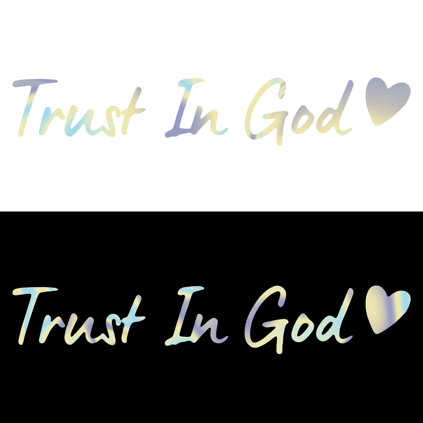 Sticker - TRUST IN GOD