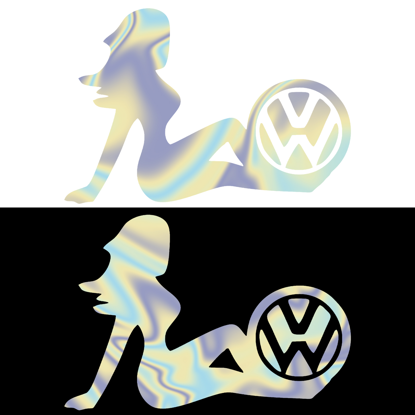 Sticker - VOLKSWAGEN GIRL 6