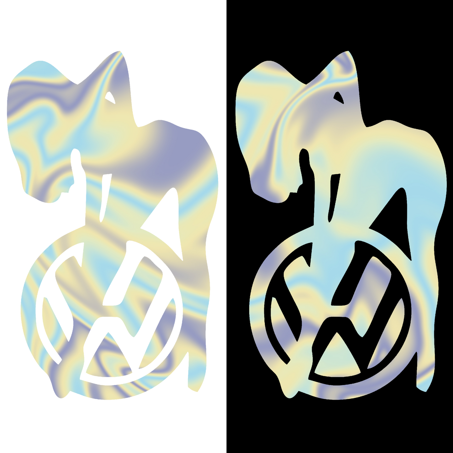 Sticker - VOLKSWAGEN GIRL 9