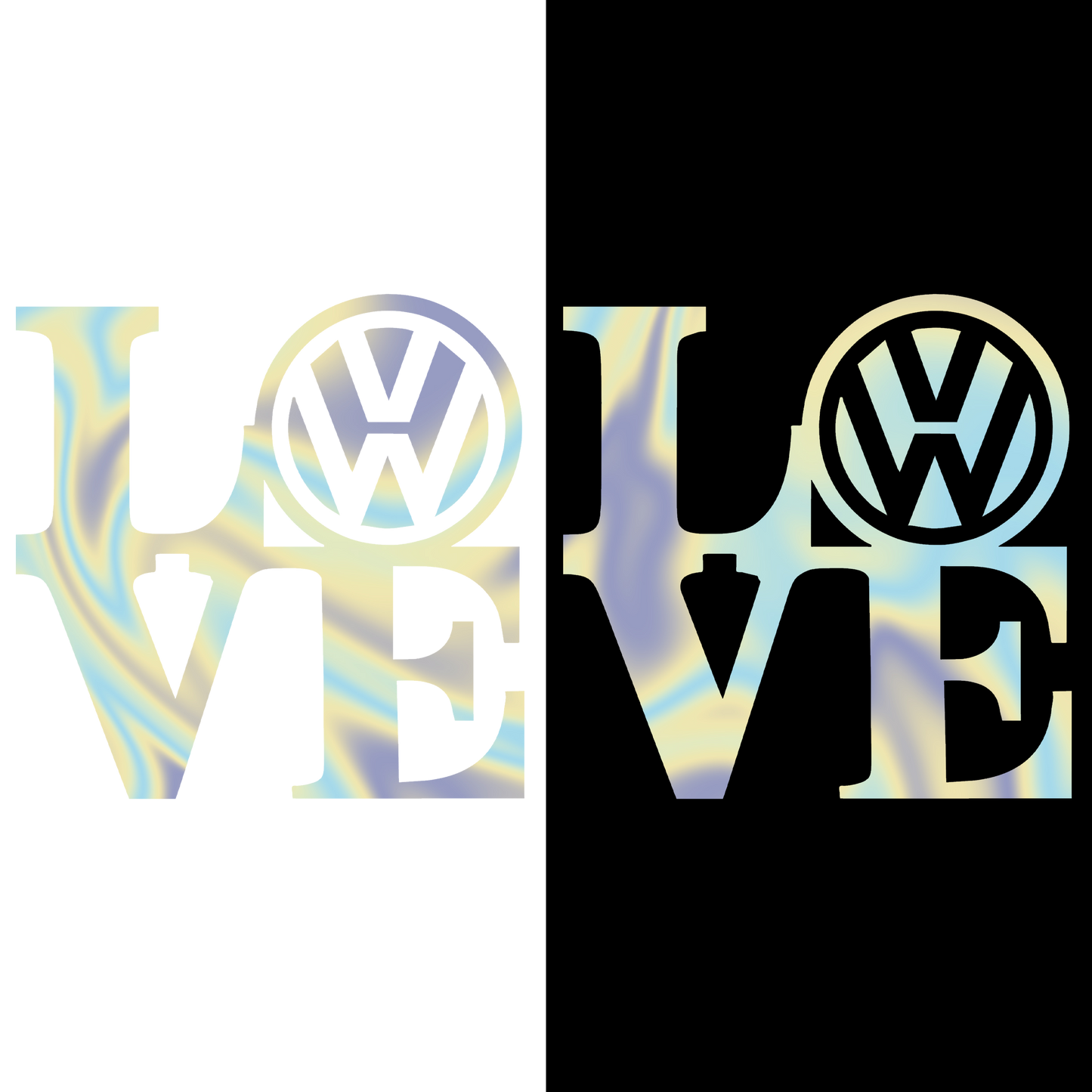 Sticker - VOLKSWAGEN LOVE