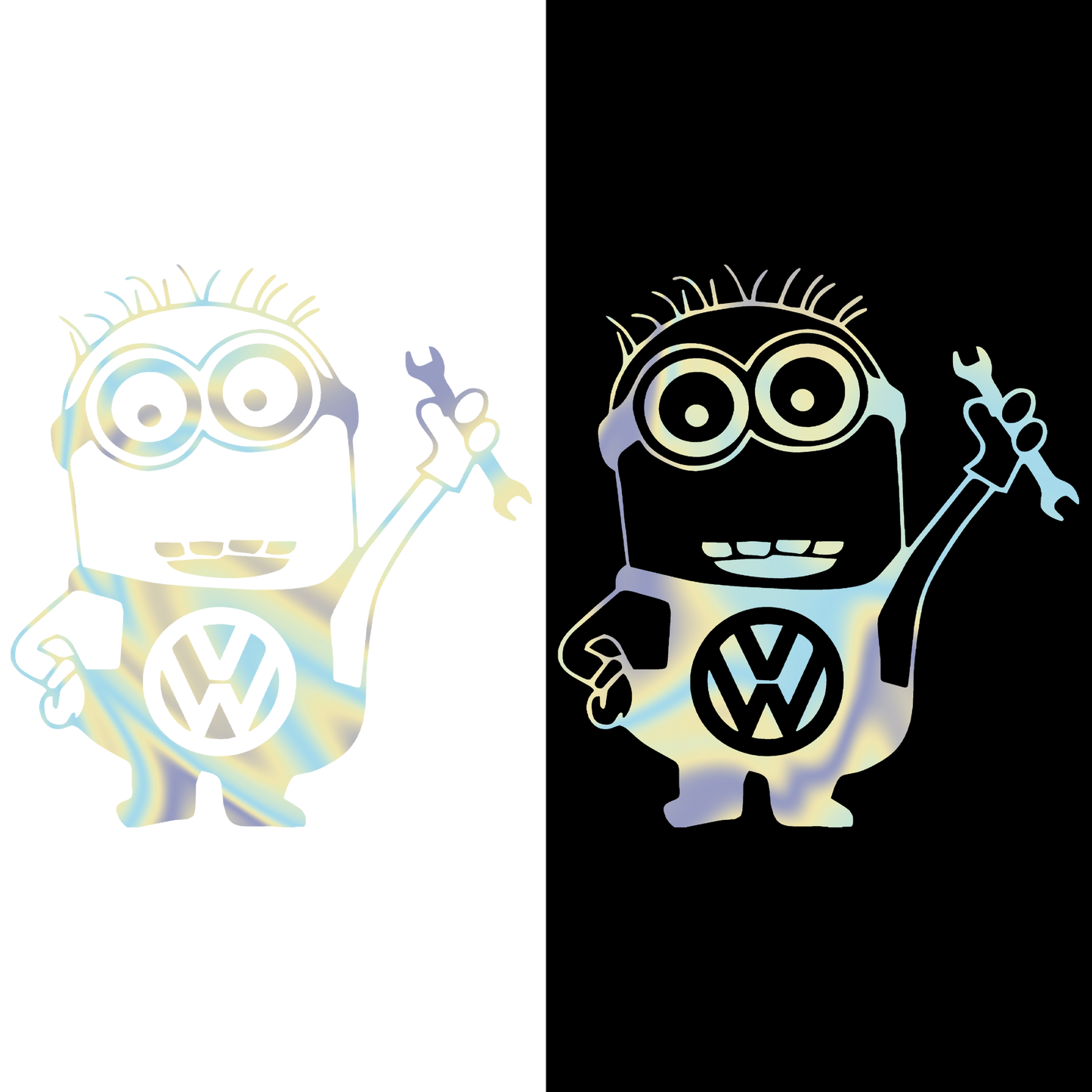 Sticker - VOLKSWAGEN MINION MECANIC