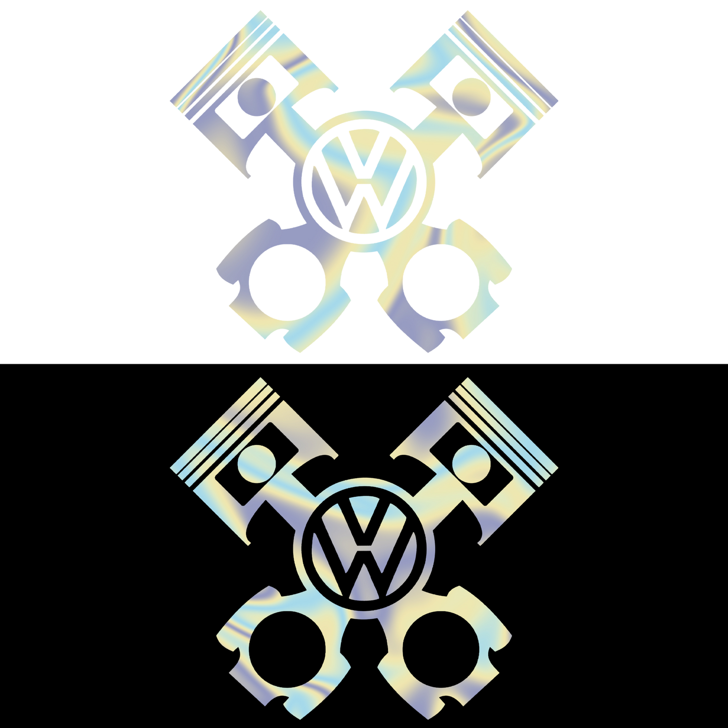 Sticker - VOLKSWAGEN PISTONS