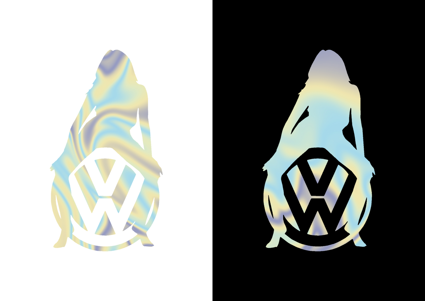 Sticker - VOLKSWAGEN GIRL 1