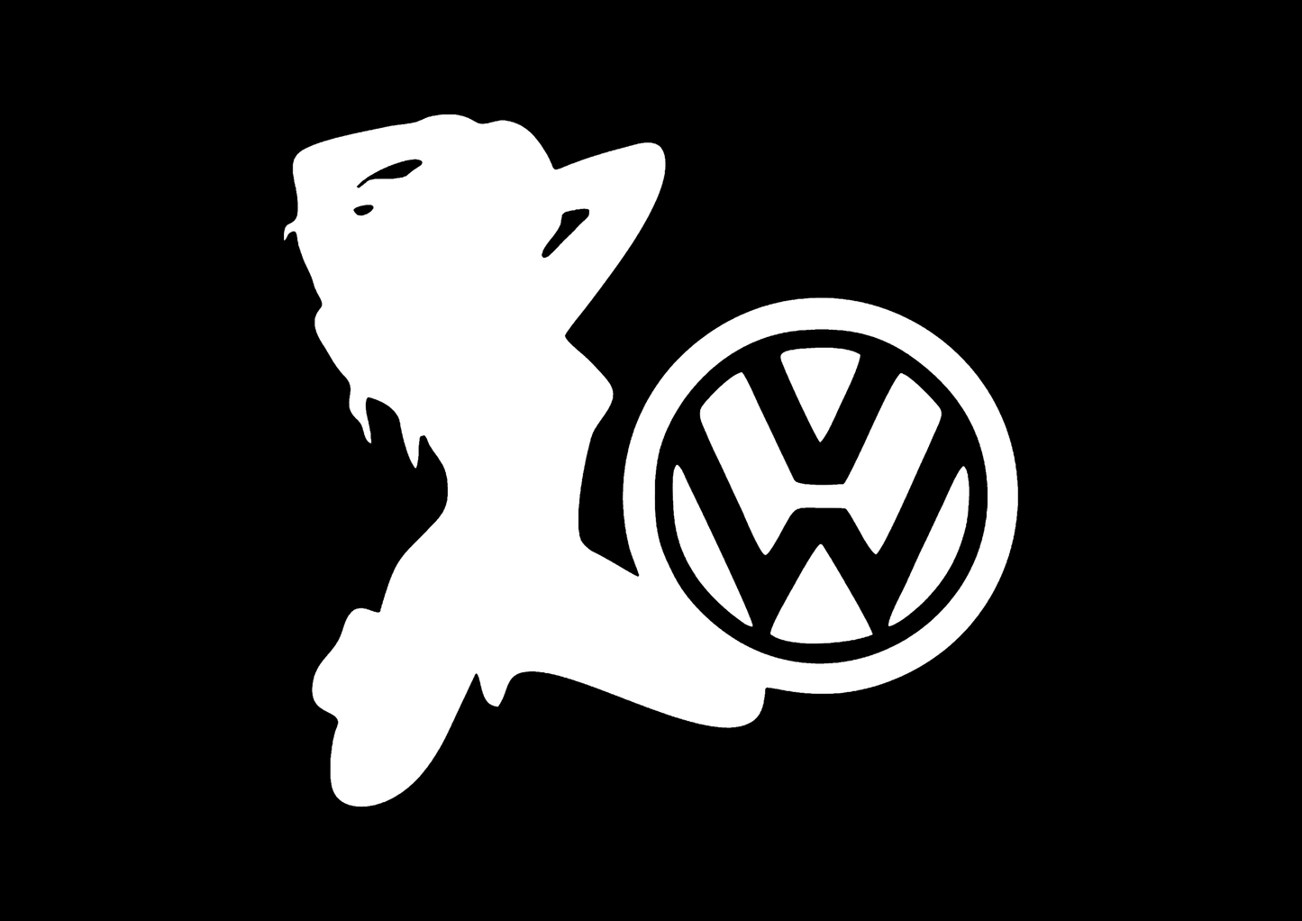Sticker - VOLKSWAGEN GIRL 4