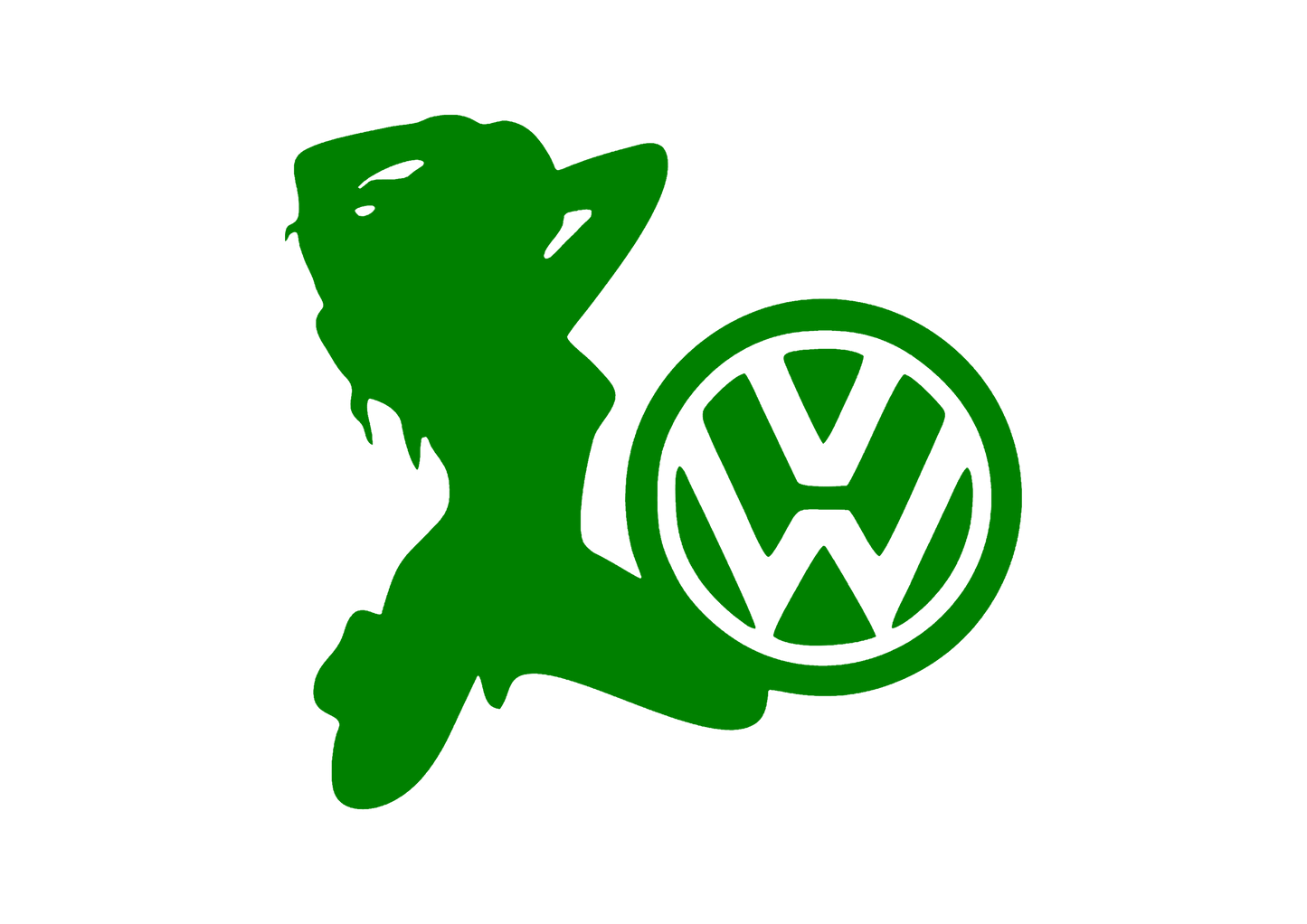 Sticker - VOLKSWAGEN GIRL 4